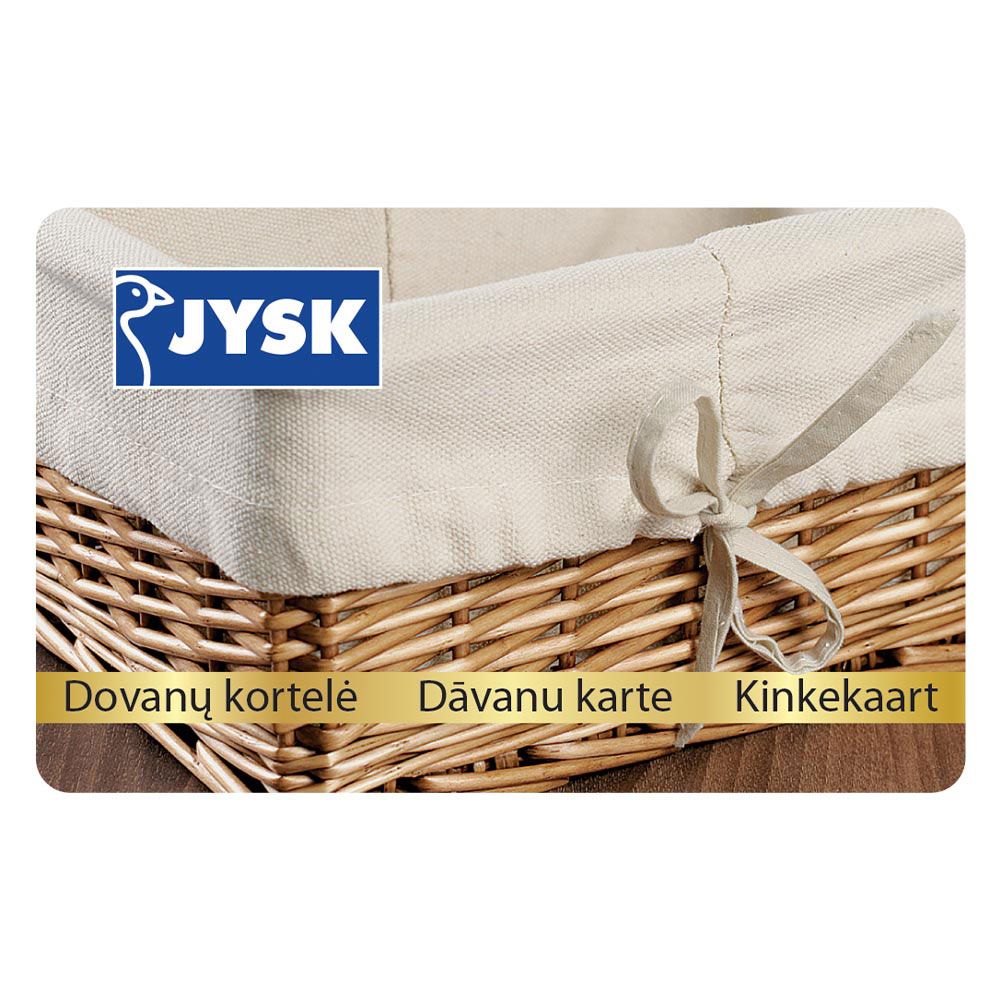 JYSK elektroniskā dāvanu karte 10€ (izmantošanai tikai JYSK.lv) JYSK
