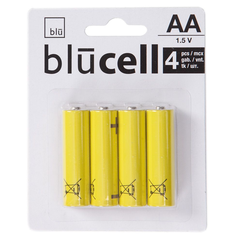 Baterijas TINGI AA, 4 gab. AA/1,5 V JYSK Vienmēr lieliski piedāvājumi