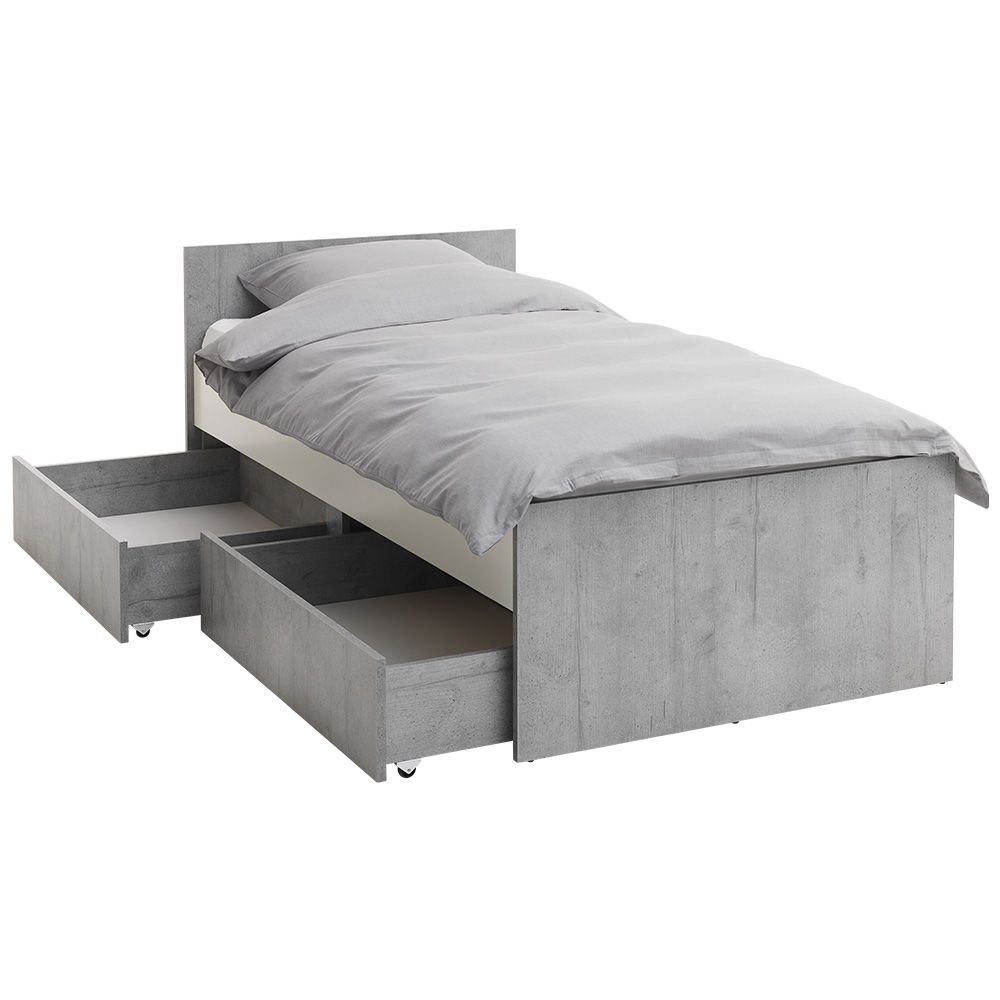 Gultas rāmis BILLUND 99x205x75cm (guļvieta 90x200cm) - JYSK - Vienmēr ...