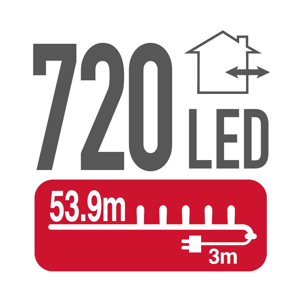 720 LED lampiņu virtene KOLLA