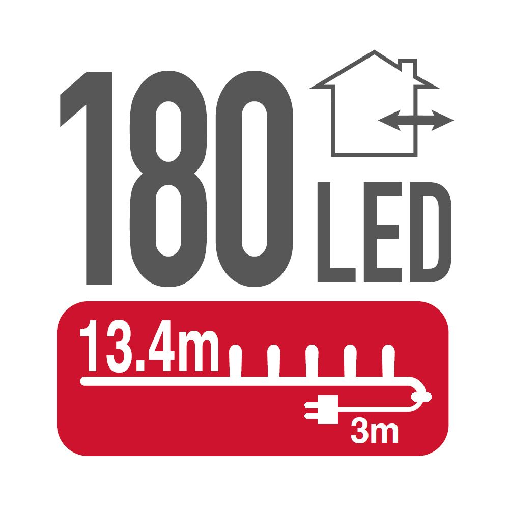 180 LED lampiņu virtene KOLLA