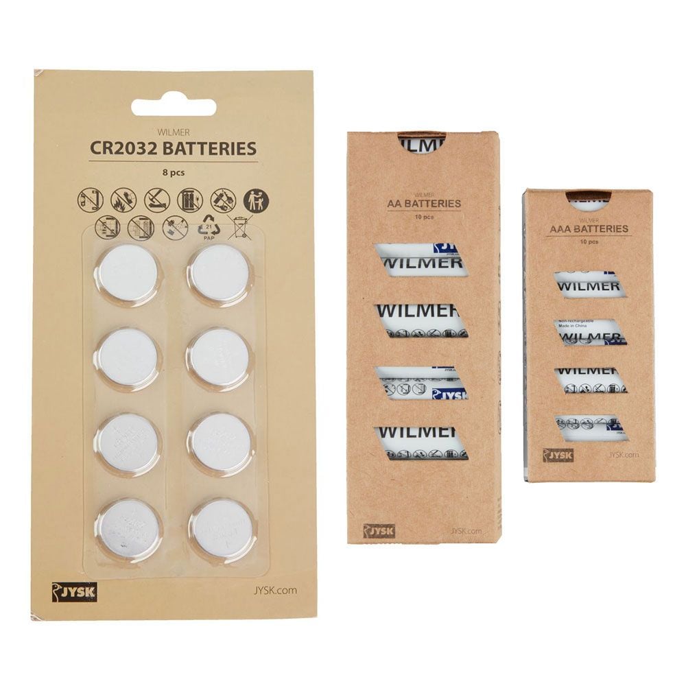 Baterijas WILMER CR2032, 8 gab.