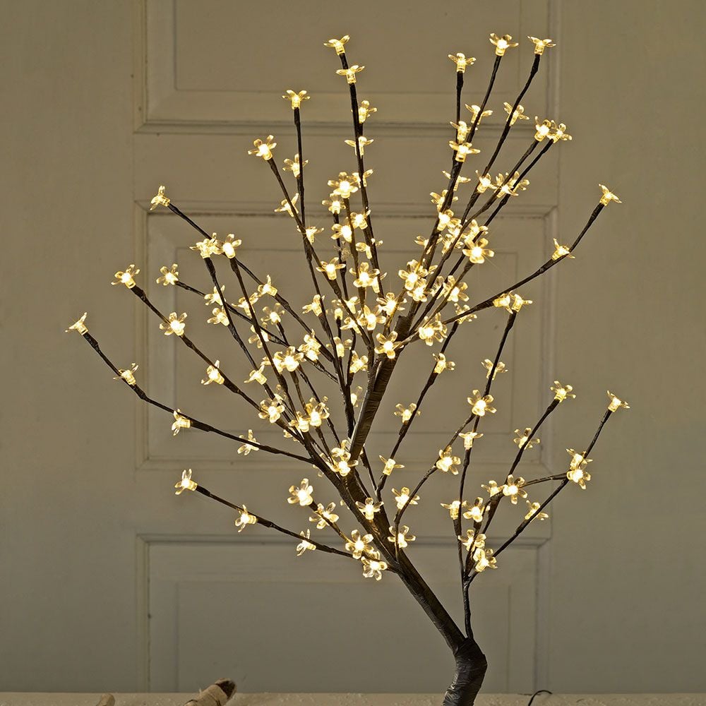 128 LED gaismas dekorācija–koks HEIMDAL