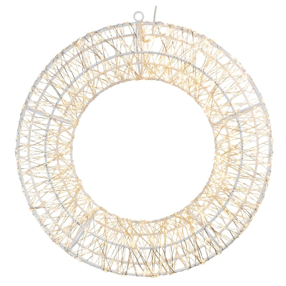 960 LED dekorācija–vainags SPESSARTIN