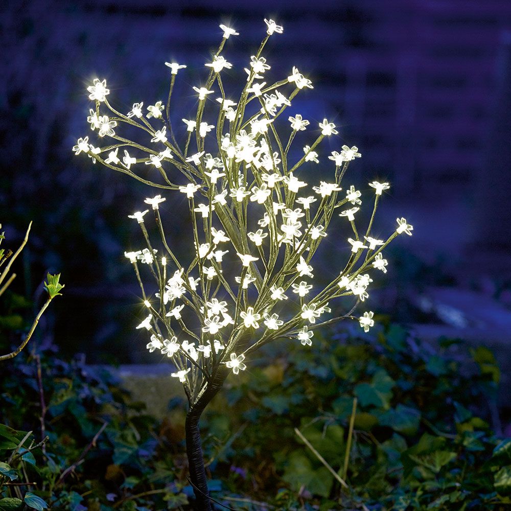 128 LED gaismas dekorācija–koks HEIMDAL