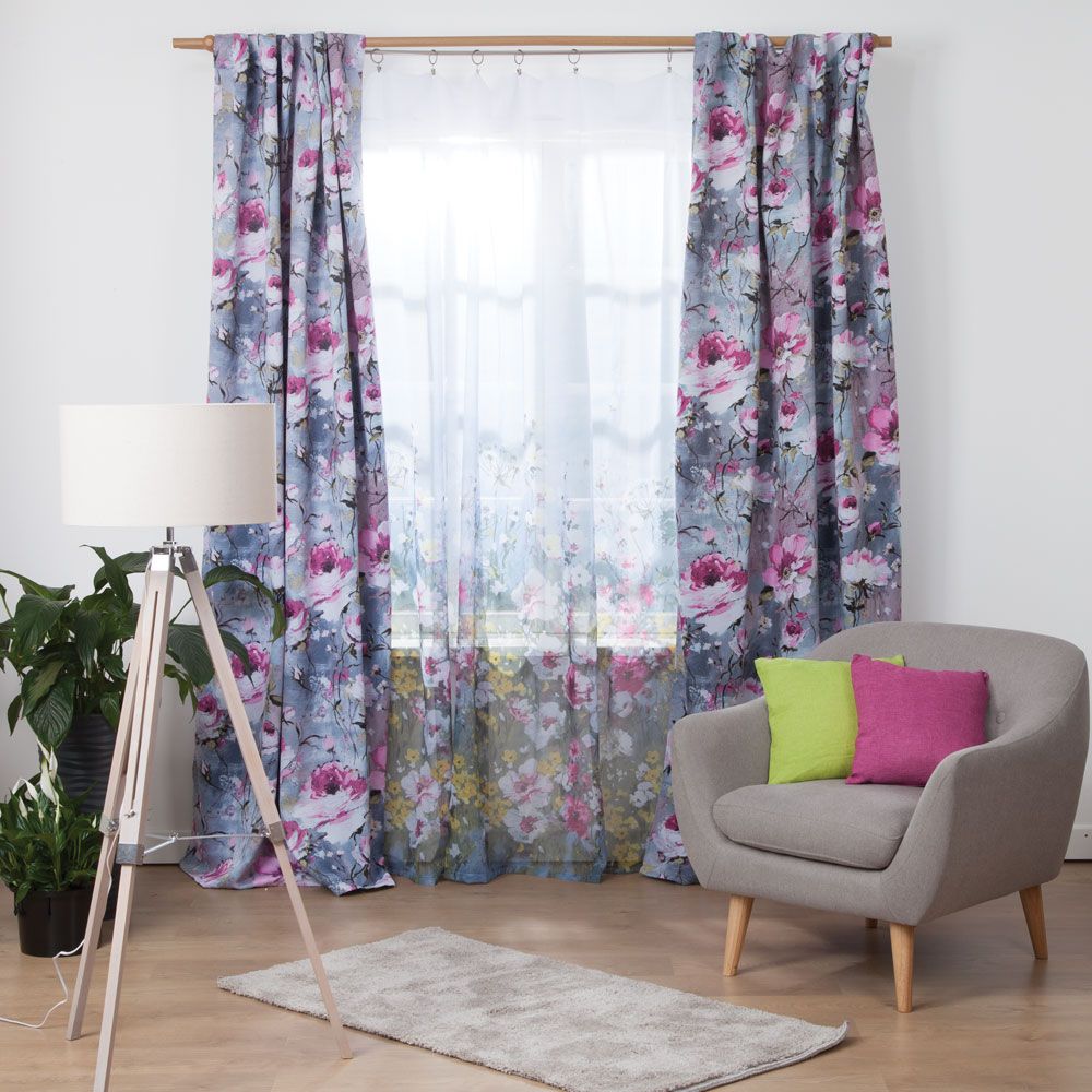 Daļēji aptumšojošs aizkars AMIRA 140x245