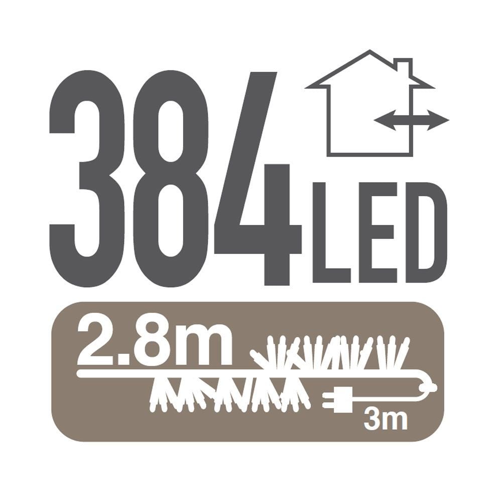 384 LED lampiņu virtene SAGI
