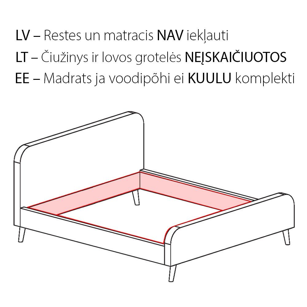 Gultas rāmis BILLUND