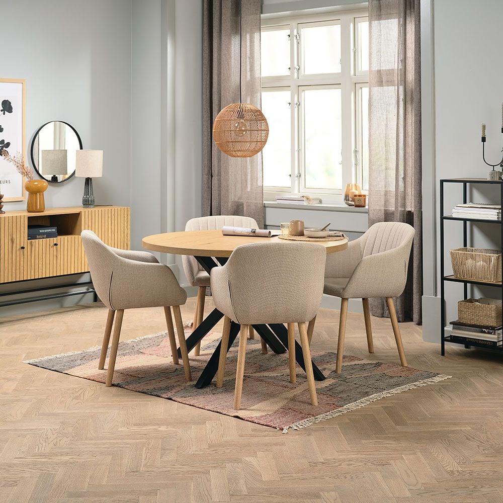 Pusdienu mēbeļu komplekts NORTOFT+ADSLEV
