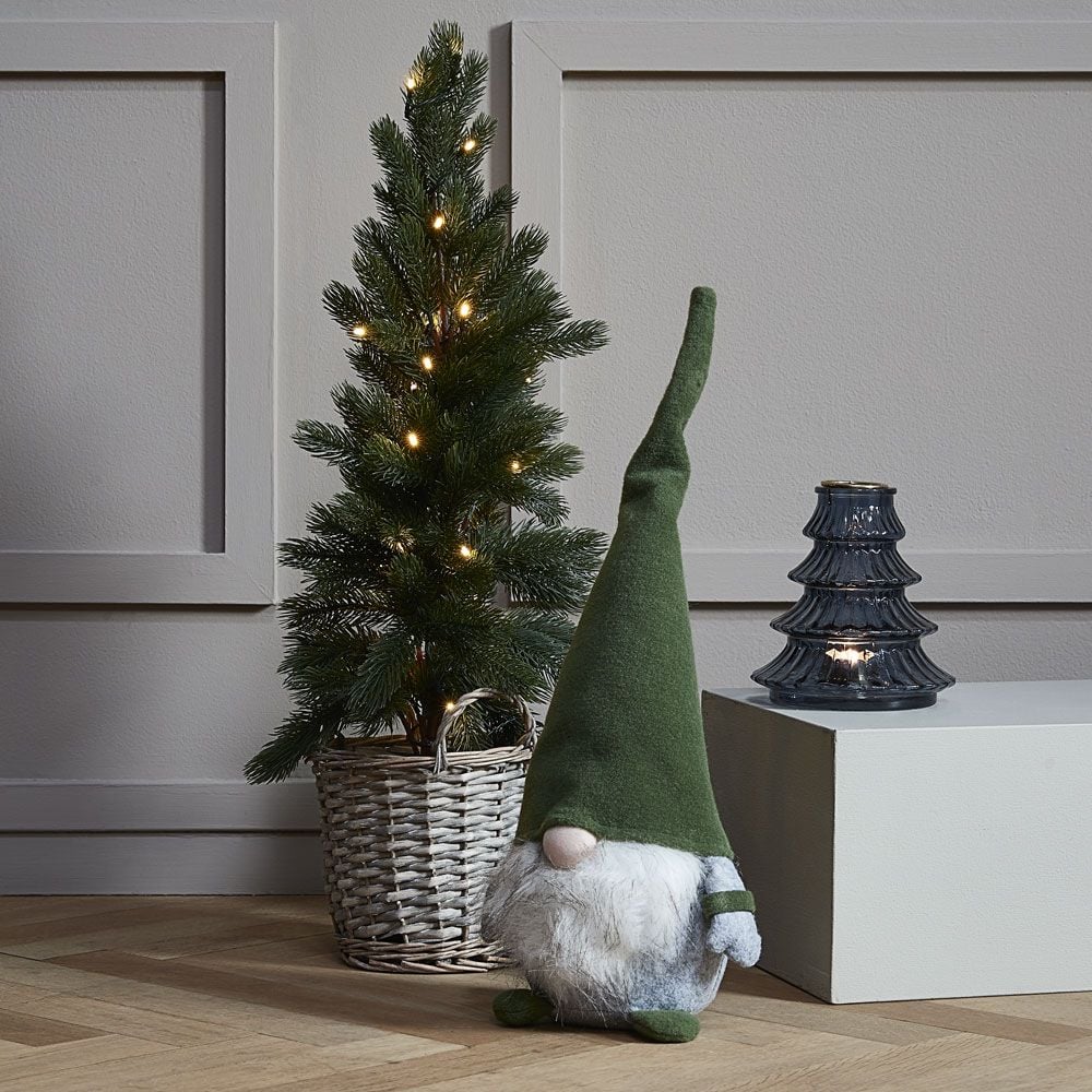 30 LED Ziemassvētku eglīte podiņā GRANE 75cm