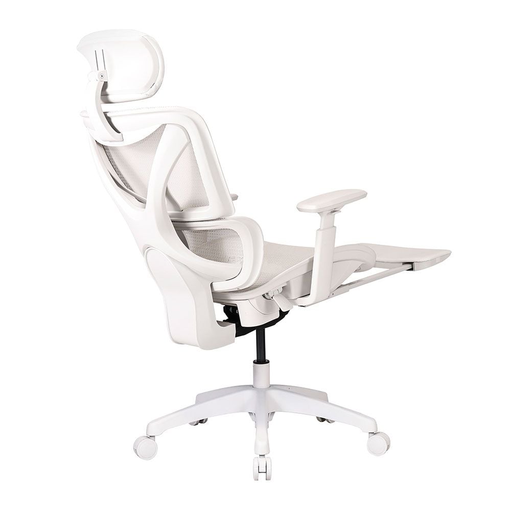 Ergonomisks datorspēļu krēsls ar kāju balstu GERLEV