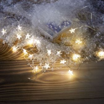 20 LED lampiņu virtene STAR