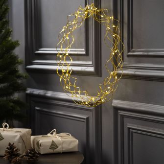 30 LED dekorācija - vainags SNE