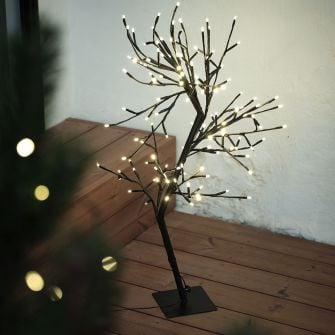 128 LED gaismas dekorācija–koks HEIMDAL