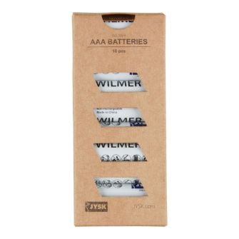 Baterijas WILMER AAA, 10 gab.