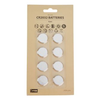 Baterijas WILMER CR2032, 8 gab.