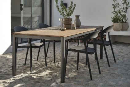 Dārza mēbeļu komplekts ULBJERG+NANNESTAD