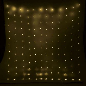 400 LED lampiņu virtene–aizkars SOLEN