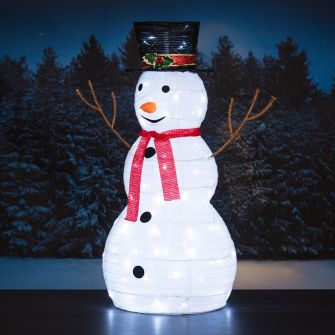 80 LED dekorācija sniegavīrs KEISAREN