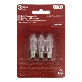 LED spuldzes TIDKUMI 3 gab.