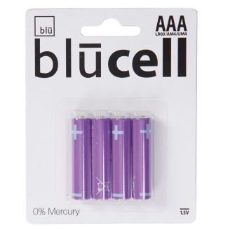 Baterijas BLUCELL 4 gab.