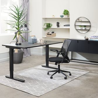 Biroja mēbeļu komplekts SLANGERUP + ASPERUP + VIRUM
