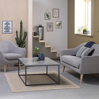 Dzīvojamās istabas mēbeļu komplekts DOKKEDAL+EGEDAL