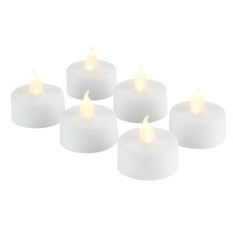 LED tējas sveces MORGAN 6 gab.