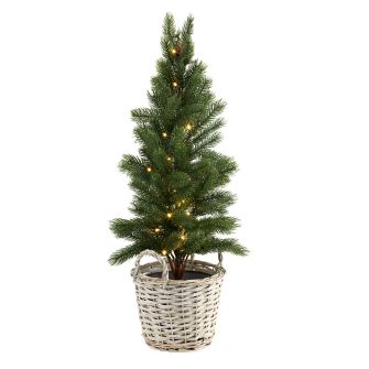 30 LED Ziemassvētku eglīte podiņā GRANE 65cm